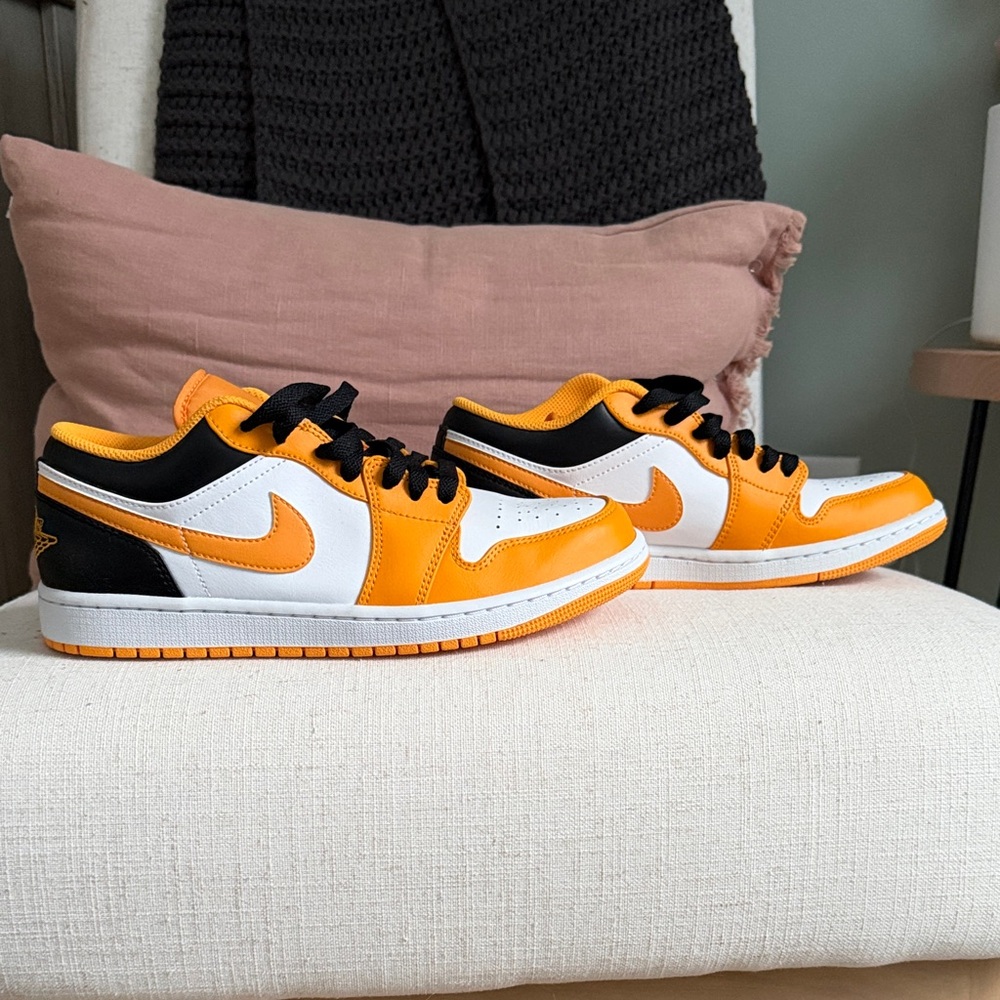 Nike Air Jordan 1 Low “Taxi” | Men’s Size 8.5 | Black Yellow White | Authentic